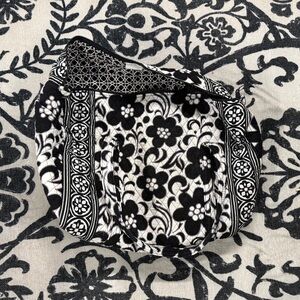 Vers Bradley Black and White large duffle Bag